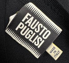 Load image into Gallery viewer, FAUSTO PUGLISI SLEEVELESS JUMPER / BLACK TOP - Size IT 40 - UK 8
