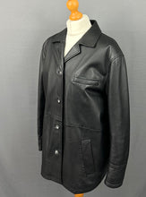 Load image into Gallery viewer, BURBERRY LEATHER COAT / JACKET - Women&#39;s Size UK 14 - Large L - BURBERRY LONDON
