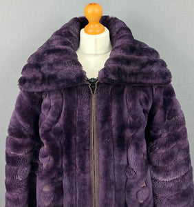 CHRISTIAN DIOR BOUTIQUE FOURRURE COAT / Women's Fur Coat - Made in France