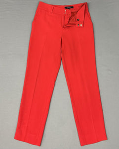 GUCCI TROUSERS - Red - Tapered Leg - Women's Size IT 42 - UK 10