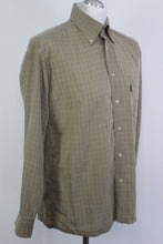 Load image into Gallery viewer, ROCHAS Paris Mens Long Sleeved Checked Pattern SHIRT - Size Medium - M
