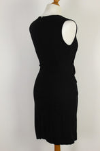 Load image into Gallery viewer, PINKO Ladies Black Side Cinched DRESS - Size IT 40 - UK 8 - US 4 - Made in Italy
