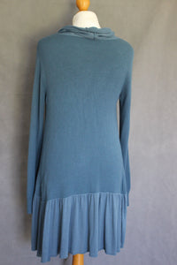 PERUZZI Blue Layered JUMPER - Size Small - S - Made in Italy