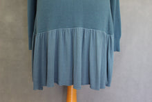 Load image into Gallery viewer, PERUZZI Blue Layered JUMPER - Size Small - S - Made in Italy
