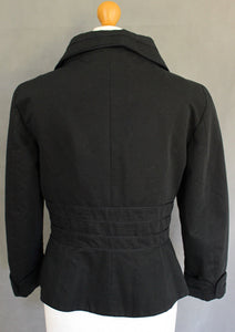 SPORTMAX Ladies Black JACKET / COAT - Size UK 12 - IT 44