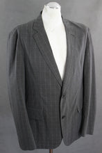 Load image into Gallery viewer, HUGO BOSS Mens CRENKO Cotton Blend Grey Checked BLAZER / SPORTS JACKET Size IT 50 - UK 40&quot; Chest
