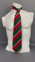 Load and play video in Gallery viewer, CHRISTIAN DIOR Monsieur Striped Pattern 100% Silk TIE - FR19446
