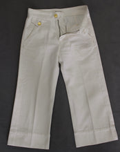 Load image into Gallery viewer, ISABEL MARANT ÉTOILE High Waist Ivory Straight Capri JEANS Size FR 34 - UK 6
