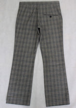 Load image into Gallery viewer, ISABEL MARANT ÉTOILE Mid Rise Grey Check Pattern Capri TROUSERS Size FR 34 UK 6
