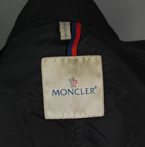 MONCLER Mens Black Racer JACKET / COAT Size 3 - Large L - IT 50 - UK 40" Chest