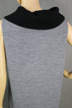 Load image into Gallery viewer, MOSCHINO CHEAPandCHIC Ladies Grey Virgin Wool Roll Neck DRESS Size IT 40 - UK 8
