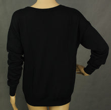 Load image into Gallery viewer, BOUTIQUE MOSCHINO Ladies Black Virgin Wool Tulip Jumper Size IT 40 - UK 8
