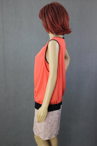 PINKO Ladies PUFFOLINI ABITO CADY Lace Detail DRESS - Size IT 40 - UK 8 - US 4