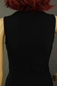 VERSACE Ladies Black Pencil DRESS - Size IT 40 -  UK 8