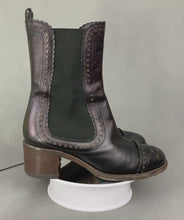 Load and play video in Gallery viewer, PHILOSOPHY DI ALBERTA FERRETTI Mid Heel Mid Calf CHELSEA BOOTS Size 37.5 - UK 4.5
