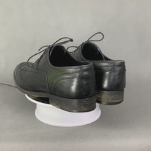 Load and play video in Gallery viewer, LOUIS VUITTON Mens Black Leather Derby Lace-Up Shoes - Size EU 41 - UK 7

