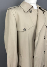 Load image into Gallery viewer, CHRISTIAN DIOR TRENCH COAT - Men&#39;s Size 44R - UK 44&quot; Chest - IT 54 - XXL 2XL
