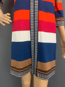 DIANE von FURSTENBERG ROSE DRESS - 100% Silk - Women's Size US 4 - UK 6 DVF