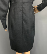 Load image into Gallery viewer, CÉLINE DRESS - Grey Wool &amp; Cashmere - Women&#39;s Size FR 42 - UK 14 - IT 46 - Large

