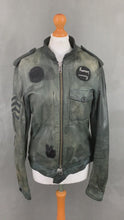 Load and play video in Gallery viewer, ALLSAINTS Women&#39;s LEATHER JACKET Size Small S ALL SAINTS
