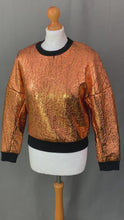 Load and play video in Gallery viewer, 3.1 PHILLIP LIM Ladies Copper JUMPER - Size Small - S
