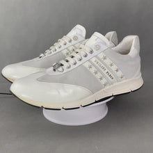 Load and play video in Gallery viewer, PHILIPP PLEIN Mens White Trainers / Shoes - Size EU 44 - UK 10
