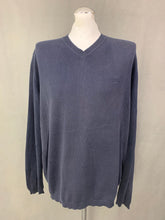 Load image into Gallery viewer, HUGO BOSS Mens CORENTINUS Blue JUMPER Size XL Extra Large
