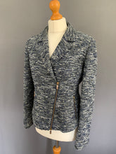 Load image into Gallery viewer, ARMANI JACKET - Blue Wool Blend - Women&#39;s Size IT 44 - UK 12
