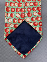 Load image into Gallery viewer, DUNHILL Mens 100% SILK Apple Pattern TIE - Made in Italy
