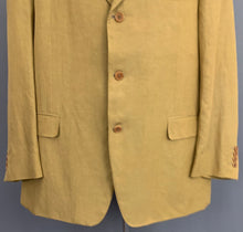 Load image into Gallery viewer, CANALI 2 PIECE SUIT - SILK &amp; LINEN Blend - Size IT 58 - 48&quot; Chest W40 L32
