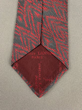 Load image into Gallery viewer, LANVIN Paris CRAVATE SPECIALE Mens 100% Silk TIE - Made in France

