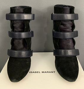 ISABEL MARANT WEDGE BOOTS - OVER PONY - Size EU  / UK