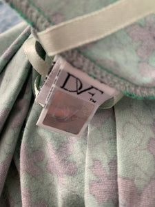 DIANE von FURSTENBERG Green ZOE DRESS Size US 6 - UK 8 DVF