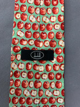 Load image into Gallery viewer, DUNHILL Mens 100% SILK Apple Pattern TIE - Made in Italy
