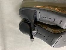 Load image into Gallery viewer, PRADA Green Patent Leather High Heel COURT SHOES Size 38.5 - UK 5.5
