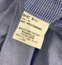 Load image into Gallery viewer, UMBERTO BILANCIONI SHIRT - Linen &amp; Cotton Blend - Mens Size IT 58 - UK 48&quot; Chest
