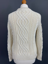 Load image into Gallery viewer, GANT Women&#39;s Ivory Chunky Knit JUMPER - Size Small S
