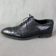 Load image into Gallery viewer, LOUIS VUITTON Mens Black Leather Derby Lace-Up Shoes - Size EU 41 - UK 7
