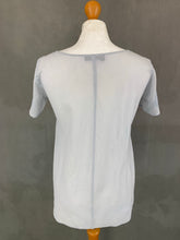 Load image into Gallery viewer, THE KOOPLES Ladies Blue Cotton Broderie Anglais TOP Size XS - Extra Small

