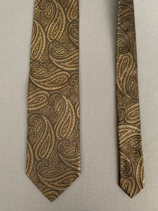 DOLCE&GABBANA PAISLEY TIE - 100% SILK - Made in Italy - DOLCE & GABBANA D&G