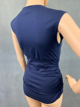 Load image into Gallery viewer, PAULE KA Women&#39;s Blue Sleeveless TOP - Size M Medium - UK 12

