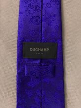 Load image into Gallery viewer, DUCHAMP London 100% Silk Floral Pattern TIE - Made in England
