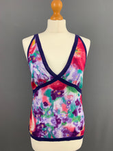Load image into Gallery viewer, SALVATORE FERRAGAMO Colourful Sleeveless TOP Size SMALL S - Made in Italy
