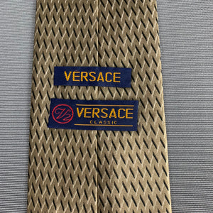 VERSACE CLASSIC V2 TIE - 100% Silk - Made in Italy - FR 20610