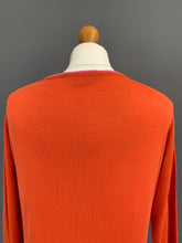 Load image into Gallery viewer, JOHN SMEDLEY CARDIGAN - 100% Sea Island Cotton - Women&#39;s Size XL Extra Large
