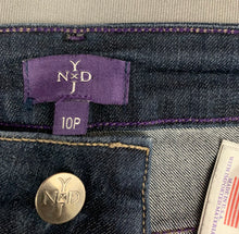 Load image into Gallery viewer, NYDJ MARILYN STRAIGHT JEANS - Size US 10 P - UK 14 NOT YOUR DAUGHTERS JEANS
