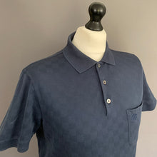Louis Vuitton 2019 Half Monogram Polo - Blue Polos, Clothing - LOU313579