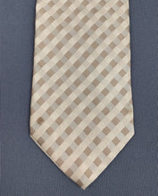 Load image into Gallery viewer, BOSS HUGO BOSS Mens Check Pattern 100% SILK TIE - Made in Italy
