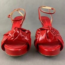 Load image into Gallery viewer, GIUSEPPPE ZANOTTI DESIGN Red Patent Leather HIGH HEELS Size EU 39 - UK 6
