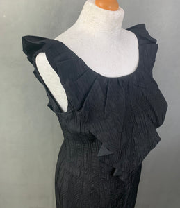 MOSCHINO CHEAPandCHIC Black Silk Blend DRESS - Size IT 46 - UK 14